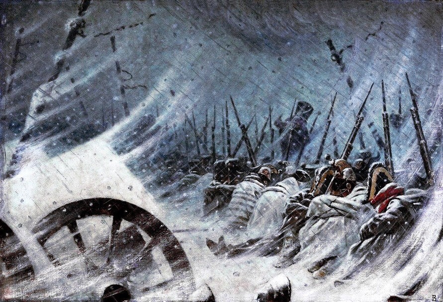 Картины В. В. Верещагина на тему Отечественной войны 1812 года.